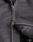 Dehen 1920 Pilot Jacket - Slate Dry Wax Cotton