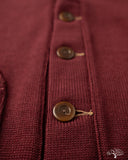 Dehen 1920 Shawl Sweater Coat 2.0 - Burgundy (Modified)
