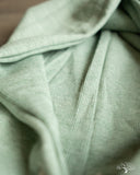 Denime 88/12 Heather Four Needle Hoodie (Lot 270) - Green