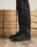 Withered Fig x Dr. Sole OZ Trooper Black Roughout Service Boot
