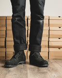 Withered Fig x Dr. Sole OZ Trooper Black Roughout Service Boot