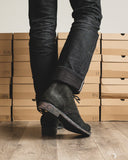 Withered Fig x Dr. Sole OZ Trooper Black Roughout Service Boot