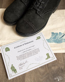 Withered Fig x Dr. Sole OZ Trooper Black Roughout Service Boot