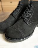 Withered Fig x Dr. Sole OZ Trooper Black Roughout Service Boot