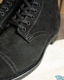Withered Fig x Dr. Sole OZ Trooper Black Roughout Service Boot