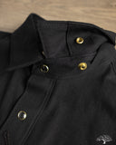 Fitted Underground Chelsea Selvedge Work Shirt - Dark Matter