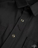 Fitted Underground Chelsea Selvedge Work Shirt - Dark Matter