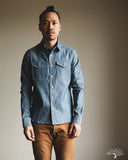 Fitted Underground LES Indigo Selvedge Chambray Shirt