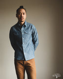 Fitted Underground LES Indigo Selvedge Chambray Shirt