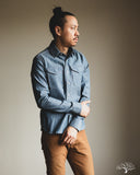 Fitted Underground LES Indigo Selvedge Chambray Shirt