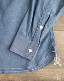 Fitted Underground LES Indigo Selvedge Chambray Shirt