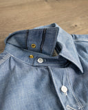 Fitted Underground LES Indigo Selvedge Chambray Shirt