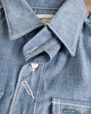 Fitted Underground LES Indigo Selvedge Chambray Shirt