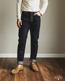 Flat Head FN-D112 - 14.5oz Left Hand Twill Wide Tapered Selvedge Denim