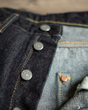 Flat Head FN-D112 - 14.5oz Left Hand Twill Wide Tapered Selvedge Denim