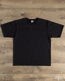 Flat Head FN-HTK-001 - 20oz Heavy Loopwheel Tee - Black
