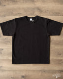 Flat Head FN-HTK-001 - 20oz Heavy Loopwheel Tee - Black