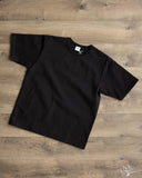Flat Head FN-HTK-001 - 20oz Heavy Loopwheel Tee - Black