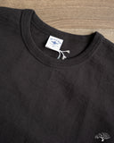 Flat Head FN-HTK-001 - 20oz Heavy Loopwheel Tee - Black