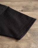 Flat Head FN-HTK-001 - 20oz Heavy Loopwheel Tee - Black