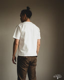 Flat Head FN-HTK-001 - 20oz Heavy Loopwheel Tee - White