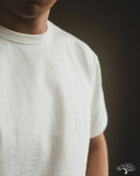 Flat Head FN-HTK-001 - 20oz Heavy Loopwheel Tee - White