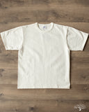 Flat Head FN-HTK-001 - 20oz Heavy Loopwheel Tee - White