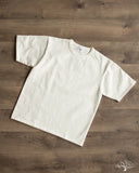 Flat Head FN-HTK-001 - 20oz Heavy Loopwheel Tee - White