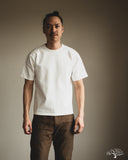Flat Head FN-HTK-001 - 20oz Heavy Loopwheel Tee - White