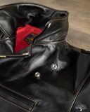 Flat Head FN-LJ-HW004 - Horsehide Double Rider's Leather Jacket