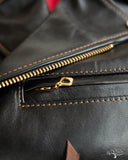 FN-LJ-HW004 - Horsehide Double Rider's Leather Jacket