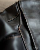 FN-LJ-HW004 - Horsehide Double Rider's Leather Jacket