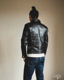 FN-LJ-HW004 - Horsehide Double Rider's Leather Jacket