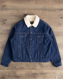 Flat Head FN-OJ-B002 - 12.5oz Denim Boa Jacket