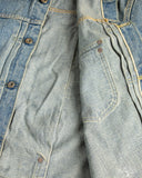 Flat Head FN-OJ-D101C 14.5oz 40's Type I Denim Jacket - Real Aging