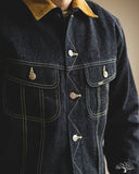 Flat Head FN-OJ-D102 14.5oz Denim Blanket Jacket