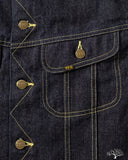 Flat Head FN-OJ-D102 14.5oz Denim Blanket Jacket
