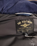 Flat Head FN-OJ-DPV001 - 12.5oz Natural Indigo Denim Puff Vest