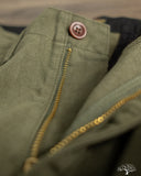 Flat Head FN-PA-C014 - 12oz Chino Trousers - Olive