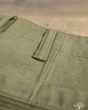 Flat Head FN-PA-C014 - 12oz Chino Trousers - Olive