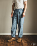 Flat Head FN-PA-C015 - 5oz Chambray Relaxed Fit Pants