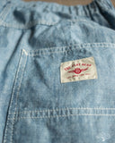 Flat Head FN-PA-C015 - 5oz Chambray Relaxed Fit Pants