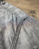 Flat Head FN-SCK-010L - 5oz Chambray Work Shirt - Black