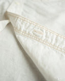 Flat Head FN-SCK-010L - 5oz Chambray Work Shirt - White