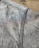 FN-SCK-010S - 5oz Chambray Short-Sleeve Work Shirt - Black
