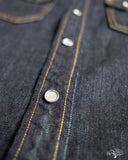 Flat Head FN-SDW-001L - 10oz Denim Western Shirt