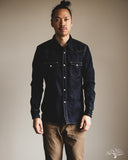 Flat Head FN-SDW-002L - 1950's 10oz Denim Western Shirt