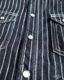 Flat Head FN-SDW-701L - 10oz Wabash Western Shirt