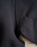 Flat Head FN-SWC-301 - Loopwheel Crew Neck Sweatshirt - Black