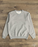 Flat Head FN-SWC-301 - Loopwheel Crew Neck Sweatshirt - Grey